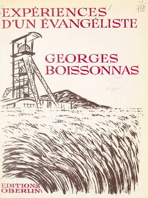 cover image of Georges Boissonnas, expériences d'un Évangéliste